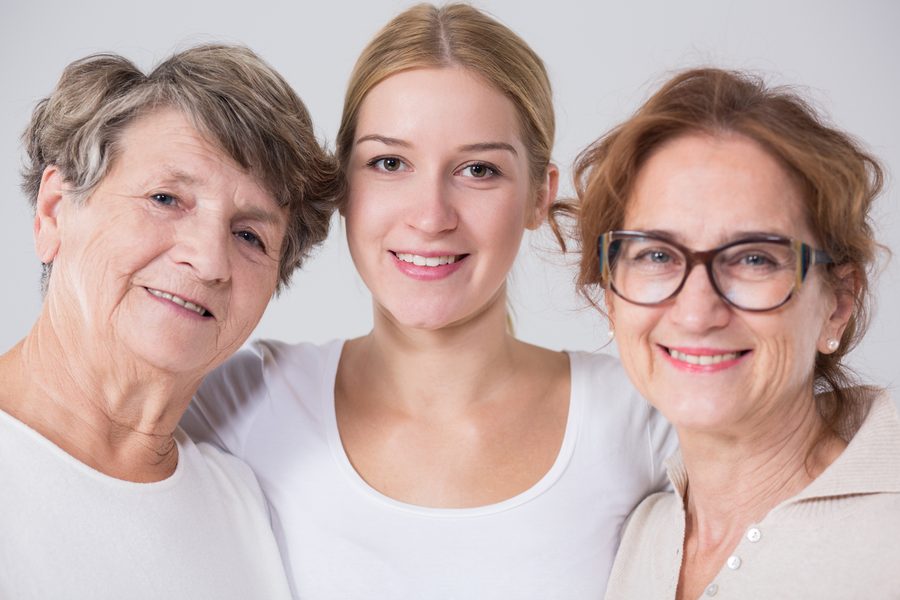 Drei Generationen von Patientinnen